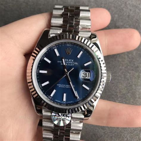 blue dial rolex datejust perfect replica|rolex datejust blue for sale.